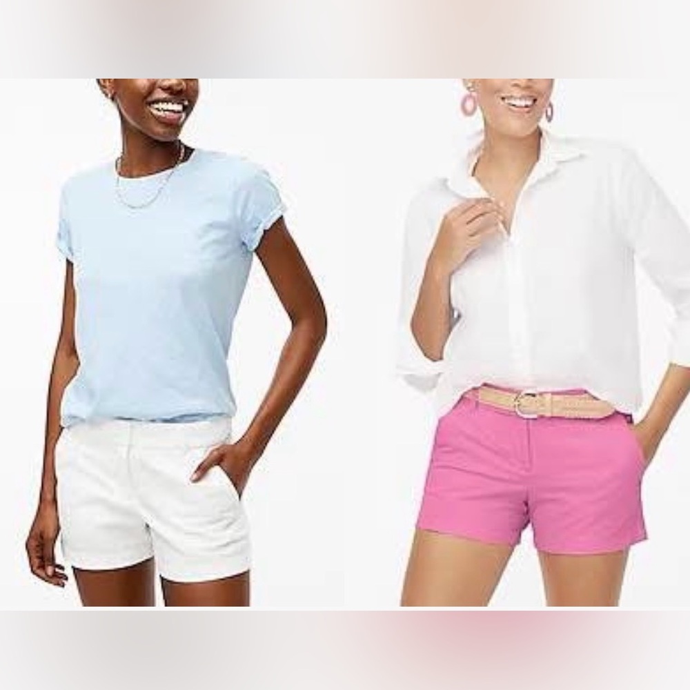 NWT J. Crew Classic Chino Shorts Bundle